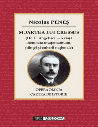 coperta carte moartea lui cressus de nicolae penes